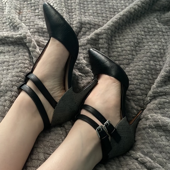 Aldo - Black & Grey Heels - Picture 3 of 7